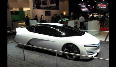 Honda FCV Hydrogen Fuel Cell Electric Vehicle Design Study for 2015 8